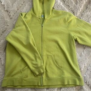 Vibrant Lime Green Hoodie
